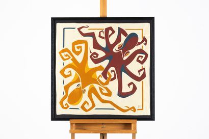 Françoise KERJOSE, born 1968
Octopus, 2023
Square...