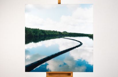 Claire ADELFANG, born 1984
Water line, 2010
Silver...