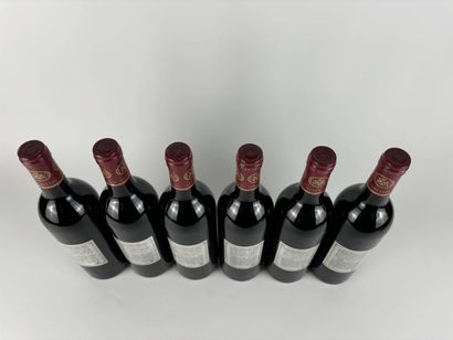 6 btls Château Camensac 1997 - Haut-Médoc...