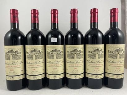 12 btls Château Bel-Air 2001 - Lussac-Sa...