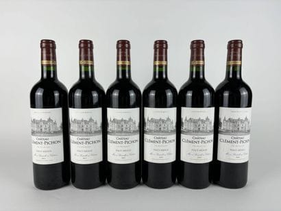 6 btls Château Clément-Pichon 2005 - Haut-Médoc...