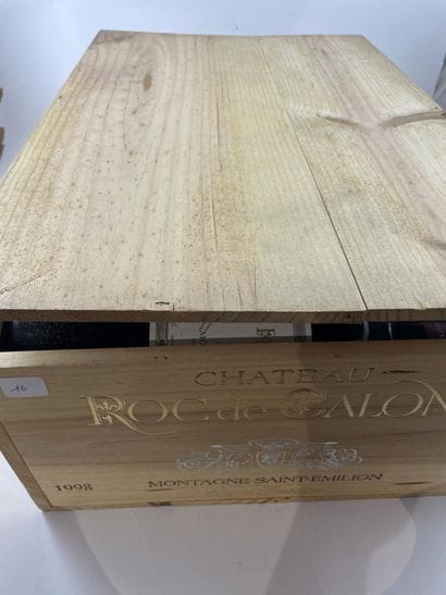 CBO12 btls Château Roc de Calon 1998 - Cuvée...