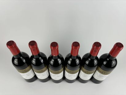 6 btls Château Boyd-Cantenac 1996 - Margaux...