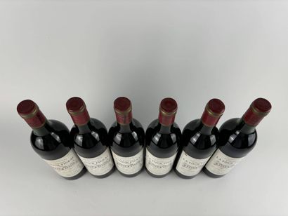 6 btls Château la Tour Figeac 1988 - Saint-Emilion...