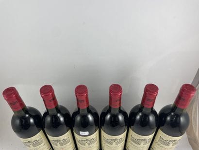 12 btls Château Bel-Air 2001 - Lussac-Sa...