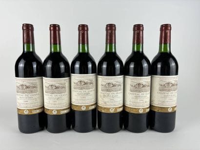 6 btls Château du Glana 1994 - Saint-Julien...