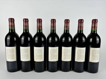 7 btls Château Camensac 1993 - Haut-Médoc...