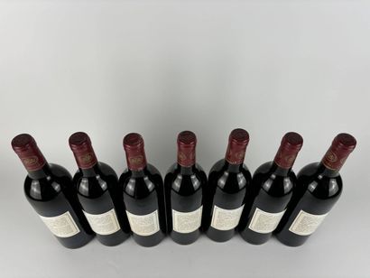 7 btls Château Camensac 1993 - Haut-Médoc...