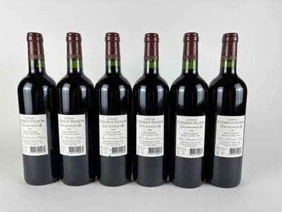 6 btls Château Clément-Pichon 2006 - Haut-Médoc...