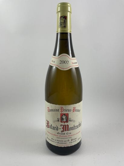 1 btl Bâtard-Montrachet 2007 - Domaine Prieur-Brunet...