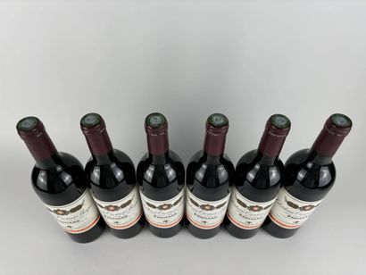 6 btls Château Croizet-Bages 1994 - Pauillac...