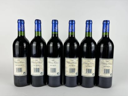 6 btls Château Citran 1989 - Haut-Médoc (VAT...
