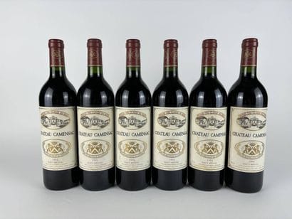 6 btls Château Camensac 1994 - Haut-Médoc...