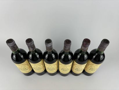 6 btls Château Gloria 1979 - Saint-Julien...