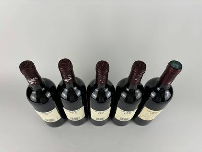 5 btls Château de Pez 2006 - Saint-Estèphe...