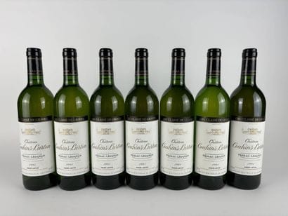 7 btls Château Couhins-Lurton 1995 - Pessac-Léognan...
