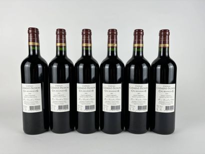 6 btls Château Clément-Pichon 2005 - Haut-Médoc...