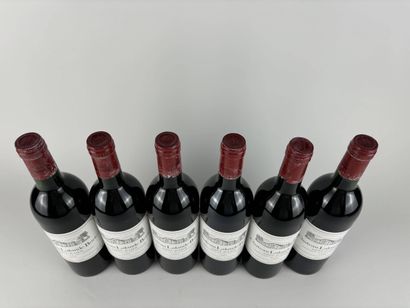 6 btls Château Lalande Borie 1985 - Saint-Julien...