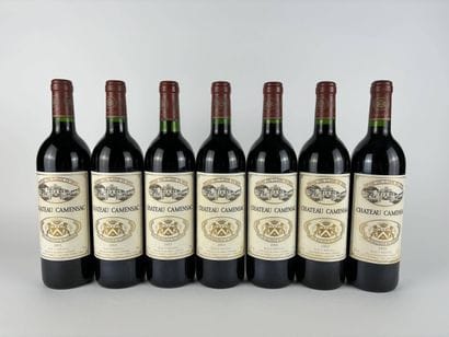 7 btls Château Camensac 1993 - Haut-Médoc...