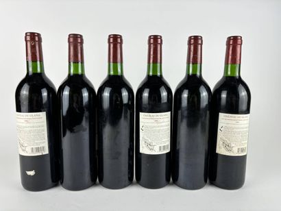 6 btls Château du Glana 1994 - Saint-Julien...