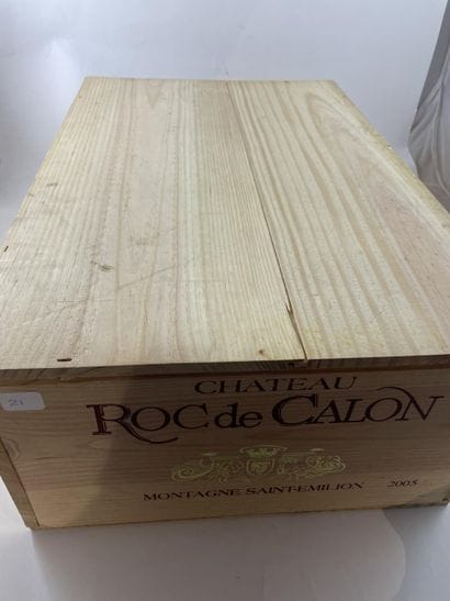 CBO12 btls Château Roc de Calon 2005 - Cuvée...