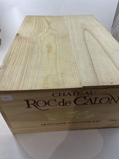 CBO12 btls Château Roc de Calon 2006 - Cuvée...