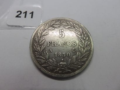 Monnaie - France - 5 Francs Louis-Philippe...