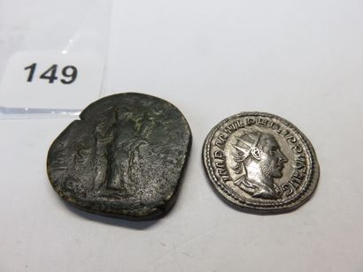 Monnaies Romaines - Phlippe Ier l'Arabe (244...