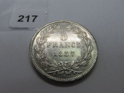 Monnaie - France - 5 Francs Louis-Philippe...