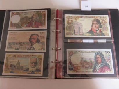 Billets - France - Collection de 61 billets...