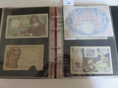 Billets - France - Collection de 61 billets...