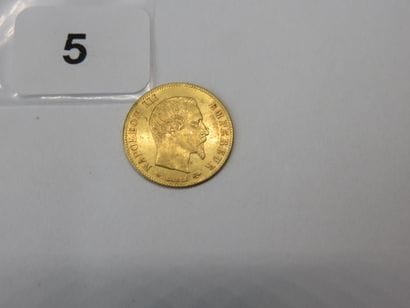 Gold coin - France - 5 Francs Napoléon III...