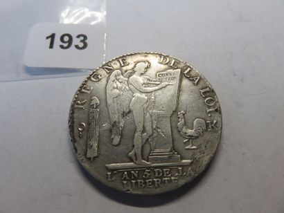 Monnaie Constitutionnelle - Louis XVI - Ecu...