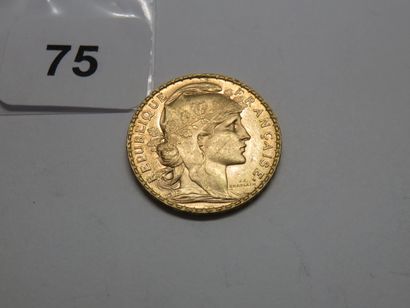 Gold coin - France - 20 Francs Coq 1908 TTB...