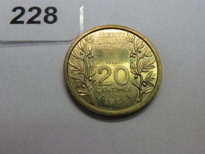 Monnaie - Essai du concours de 20 Centimes...