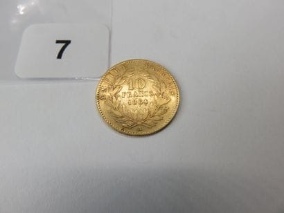 Gold coin - France - 10 Franc Napoléon III...