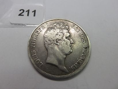 Monnaie - France - 5 Francs Louis-Philippe...