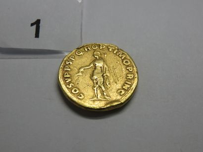 Gold Roman coin - Trajan (97 - 117) - Aureus...