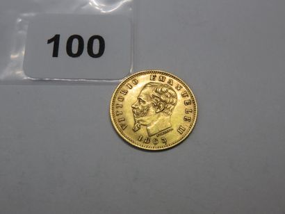 Gold coin - Italy - 5 Lire Victor Emmanuel...