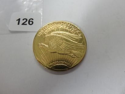 Gold coin - USA - 20 Dollars Saint Gaudens...