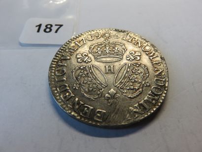 Monnaie Royale - Louis XIV - Ecu aux 3 couronnes...