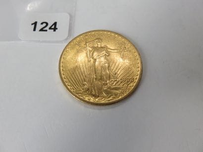 Gold coin - USA - 20 Dollars Saint Gaudens,...