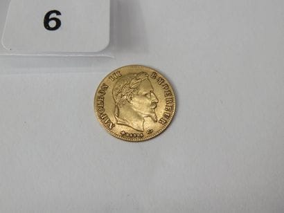 Gold coin - France - 5 Francs Napoléon III...