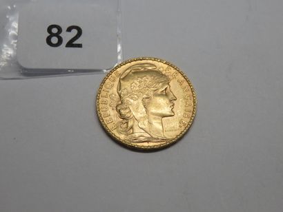 Gold coin - France - 20 Francs Coq 1913 ...
