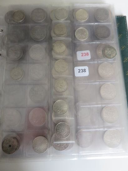 Silver Coins - France - Lot of 188 silver...
