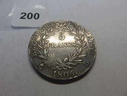 Monnaie - France - 5 Francs Napoléon Ier...