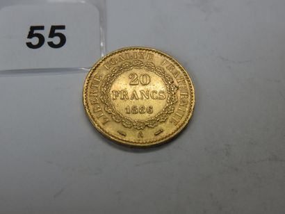 Gold coin - France - 20 Francs Génie 1886...
