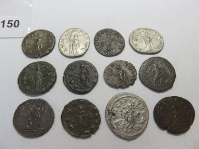 Monnaies Romaines - Collection de 12 Antoniniens...