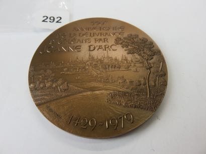 Médaille - 550ème anniversaire de la délivrance...