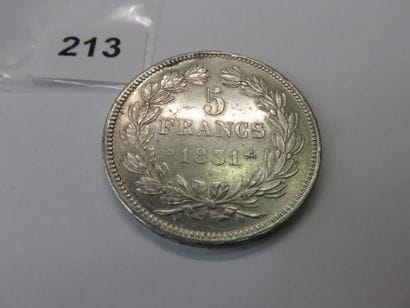 Currency - France - 5 Francs Louis-Philippe,...